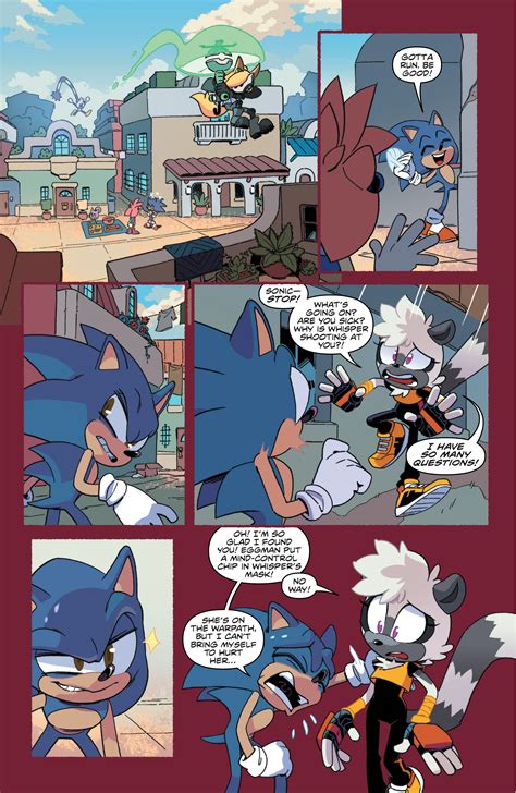 Sonic The Hedgehog Tangle Whisper Read All Comics Online