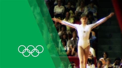Nadia Comăneci On Her Montréal Olympics Triple Gold Olympic Rewind Youtube