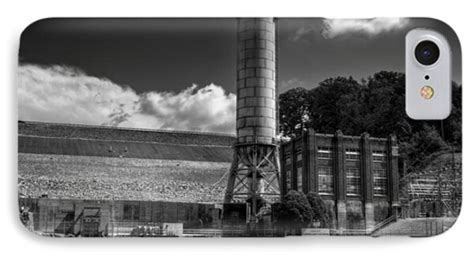 Blue Ridge Dam In Black And White Photograph By Greg Mimbs
