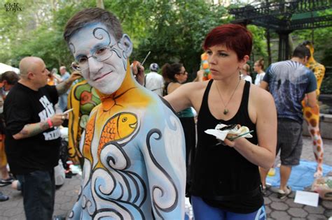 Nyc Bodypainting Day 2015 Breanna Cooke