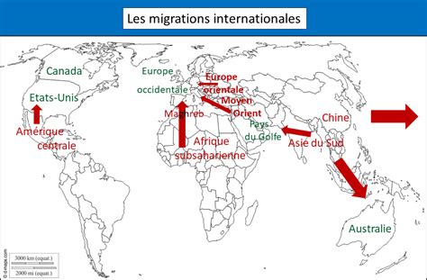 HG16 - Cours d'Histoire, Géographie et Civisme: G4 Un monde de migrants