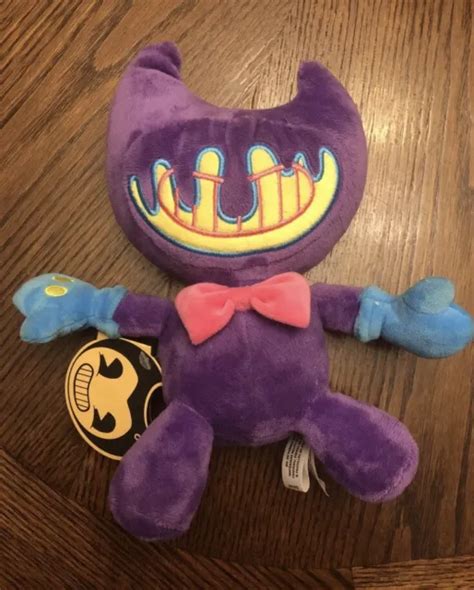 Bendy And The Ink Machine Blacklight Ink Bendy Beanie Plush New W Tag