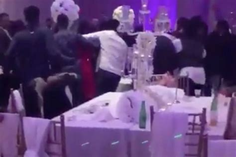Brawl Breaks Out At Wedding Reception After Brides Ex
