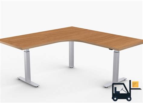Buy height adjustable desks at a best price. L Shaped Adjustable Computer Desk - Adjustable Height Desks