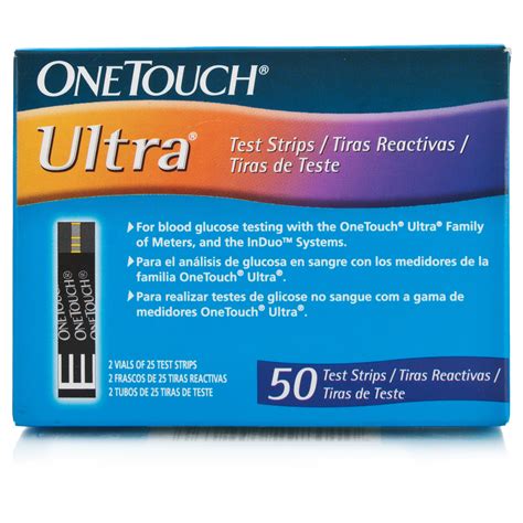 One Touch Ultra Test Strips 50 Diabetes Management Chemist Direct