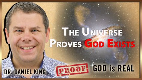 The Universe Proves God Exists