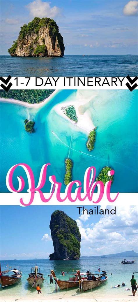 Krabi Itinerary Things To Do In Krabi Thailand For 1 7 Days Artofit