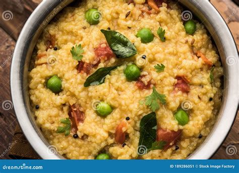 Dalia Khichdi Or Daliya Khichadi Is A Delicious One Pot Meal Made From