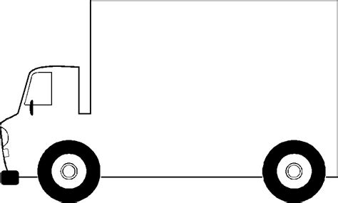 Truck Clipart Black And White Png Clip Art Library