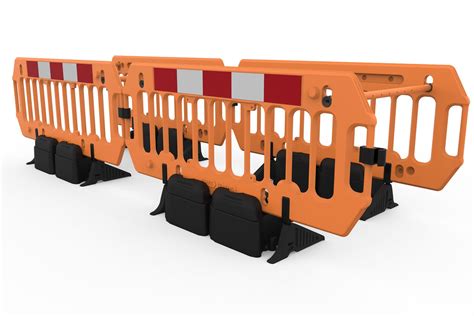 Construction Barricades Tough Barrier Safety System In Stock
