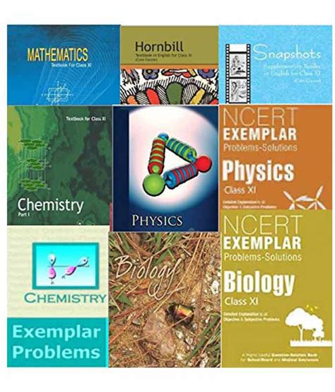 NCERT Science (PCMB) Complete Books Set + Exemplars for ...