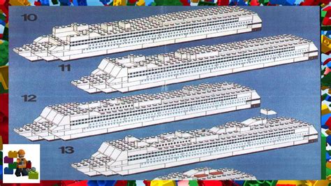 Silja Line Ferry 1977 Precut Custom Replacement Stickers For Lego Set