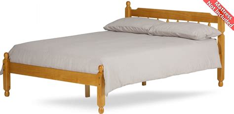 Amani Colbed50 Honey Pine Colonial Spindle Honey Bed Frame King Size