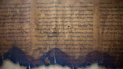 Was This The First Dead Sea Scroll Bbc Travel