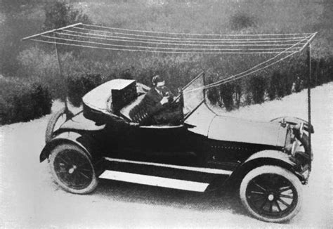 Ham Radio Installed In A Car By Alfred H Grebe In 1919 The Bulky