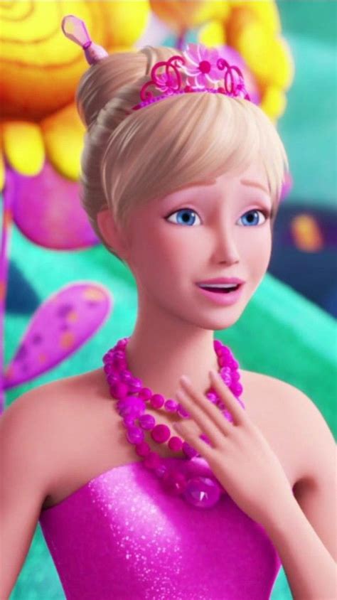 Princess Alexa Barbie Secret Door Wallpaper น่ารัก บาร์บี้