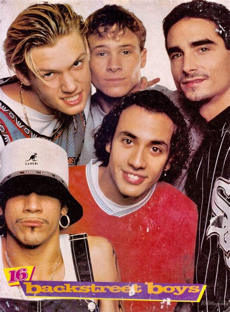 Magazine Pull Out Posters Backstreet Boys 16 Mag Backstreet Boys