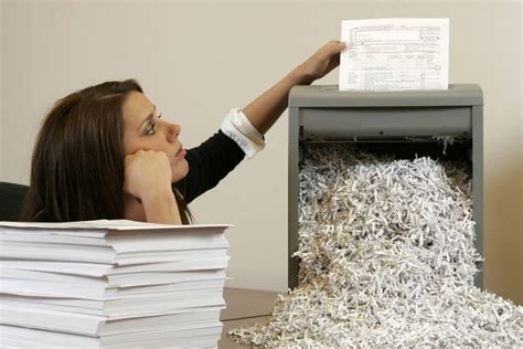 Shredding Paper