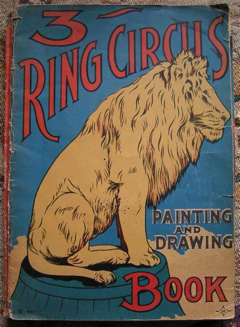 Antique Circus Book Book Of Circus Vintage Circus Posters