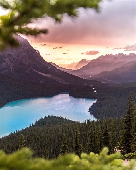 Peyto Lake Banff National Park Alberta Canada Rmostbeautiful