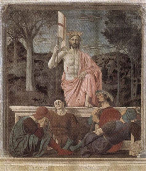 Resurrection Piero Della Francesca Open Picture Usa Oil Painting