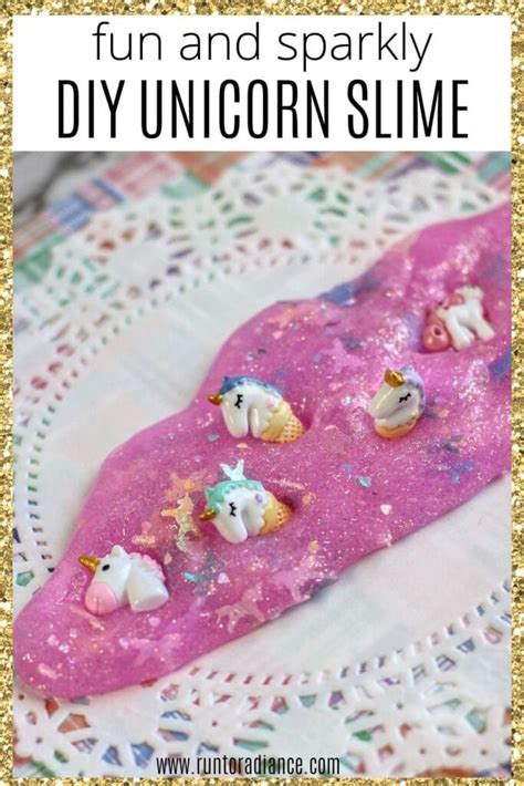 How To Make Fun And Sparkly Unicorn Slime Quick And Easy Crafts Easy