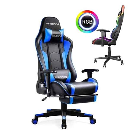 Chaise Pilote Gaming Rgb Noir And Rouge Tunisie