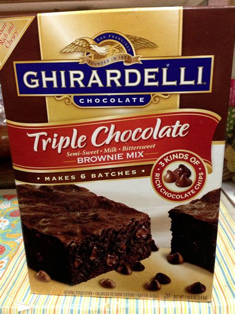 Ghirardelli Triple Chocolate Brownie Mix Recipe Ideas