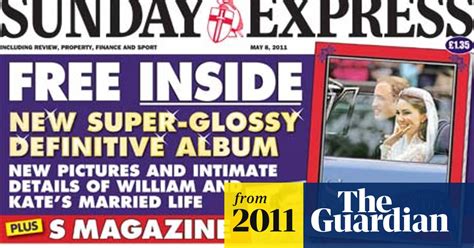Sunday Express Sales Increase By 128 Abcs The Guardian