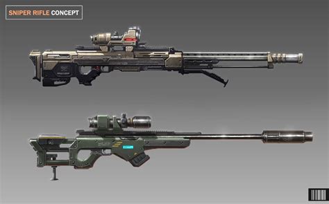 Sniper Rifle Concept By Artofjustaman On Deviantart