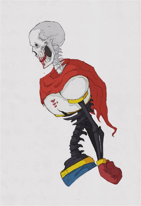 Horrortale Papyrus By Iracat On Deviantart