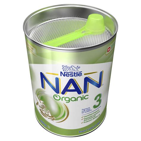 Nestle Nan Organic 3 Toddler 1 Year Milk Formula 800g Amals