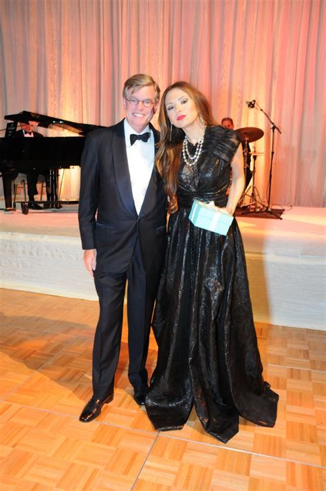 Executive Director Michael Finn And Piano Soloist Lola Astanova At The