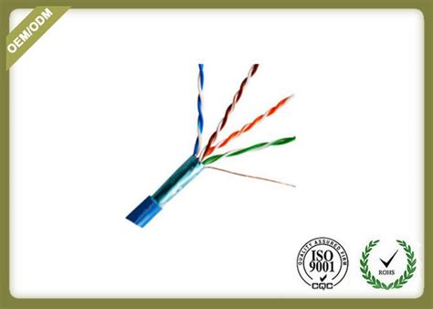 Cat5e Ftp Stp Network Fiber Cable Shielded Twisted Pair Ethernet Cable