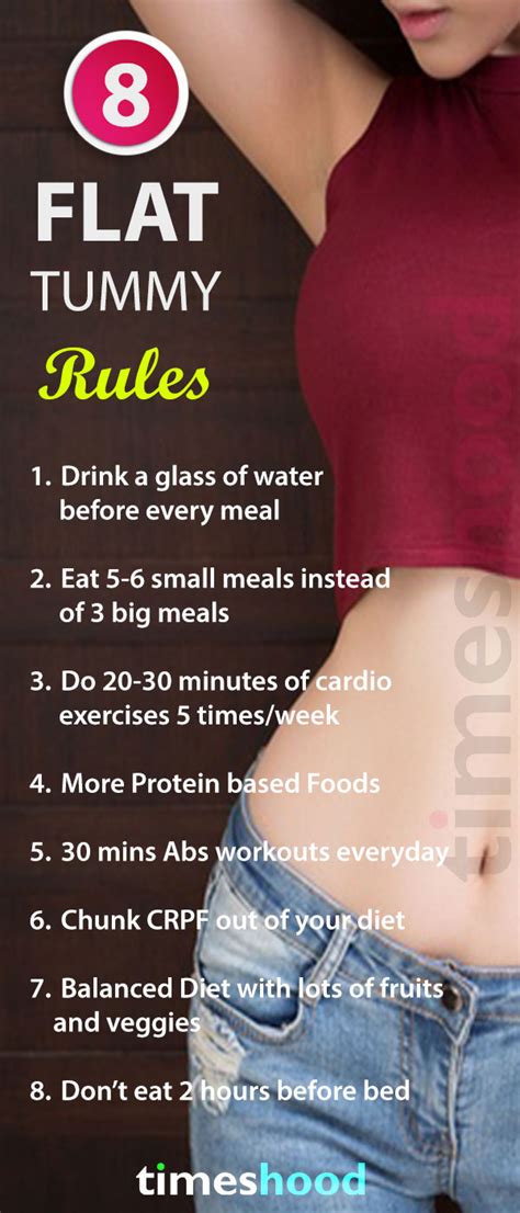 8 Powerful Tips To Get Flat Tummy In 7 Days Timeshood