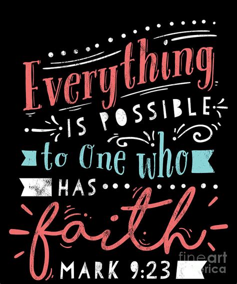 Faith Modern Christian Scripture Calligraphy Lettering Drawing By