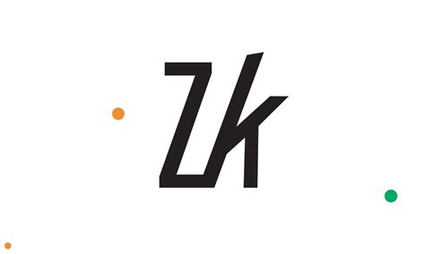 alphabet letters initials monogram logo zk kz z and k 22050739 vector art at vecteezy