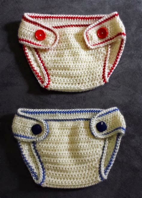 Crocheted Diaper Pattern Instant Download Crochet Pdf Pattern Baby