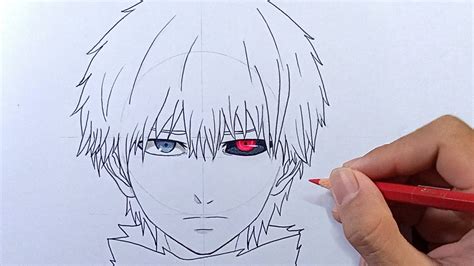 Tokyo Ghoul Ken Kaneki Zeichnen How To Draw Uta S Face Tokyo Ghoul