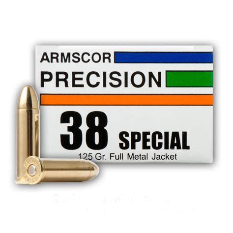 38 Special 125 Gr Fmj Armscor 50 Rounds Ammo Logyro Best Home