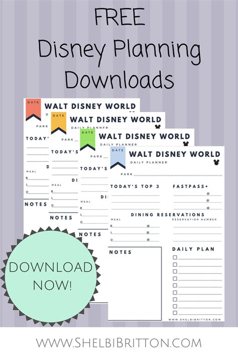 Printable Disney World Itinerary 2020 Example Calendar Printable