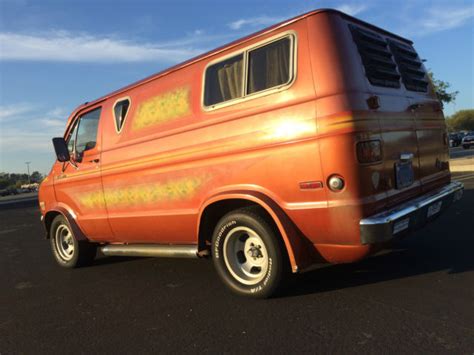 1975 Dodge Custom Van 70s California Survivor Tradesman 200 Daily