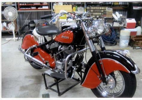 1951 Indian Chief Motorcycle Bikers Dream Motorcycles