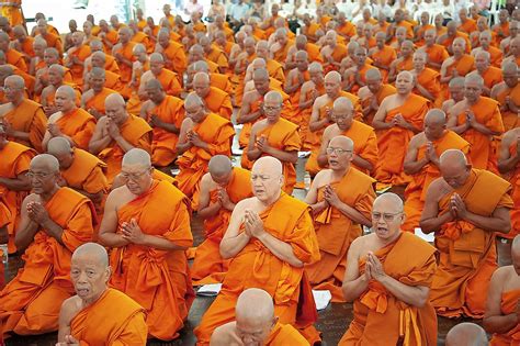 Buddhists Praying