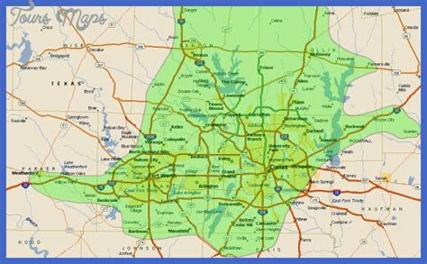 Dallas Fort Worth Subway Map