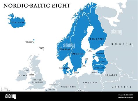 Nordic Countries Map Fotografías E Imágenes De Alta Resolución Alamy