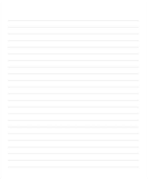 Free Printable Lined Paper For Letter Writing Printable Templates
