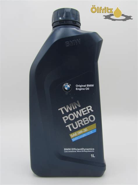 Original Bmw Twin Power Turbo 0w 30 Ll 12 Fe Motoröl 1l Sae 0w 30