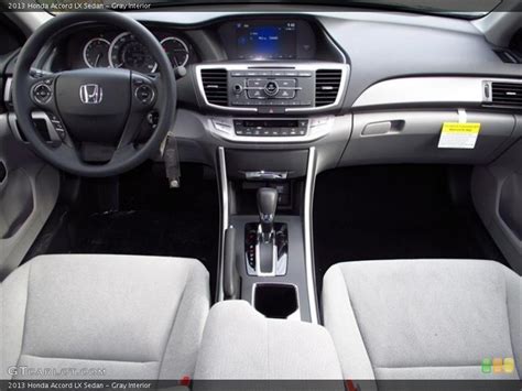 Gray Interior Dashboard For The 2013 Honda Accord Lx Sedan 71179662
