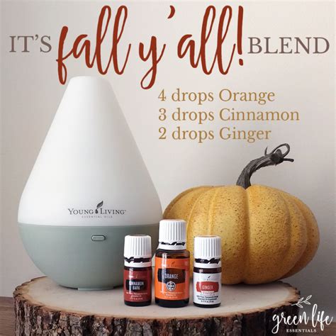 Fall Diffuser Blend With Orange Cinnamon And Ginger Essential Oils
